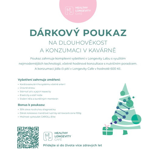 DÁRKOVÝ POUKAZ NA DLOUHOVĚKOST